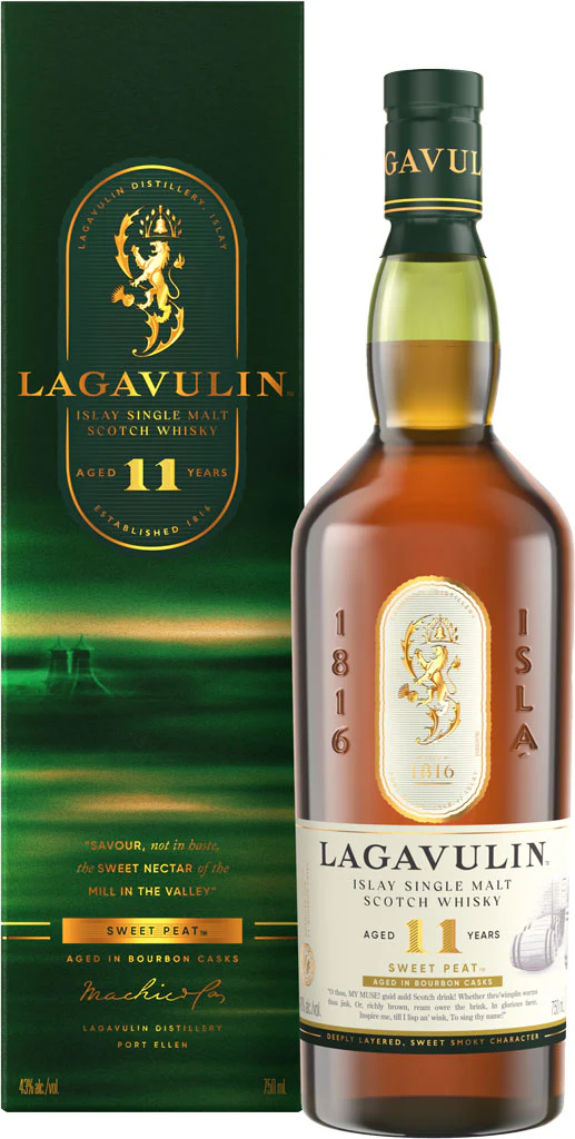 Lagavulin Sweet Peat Single Malt Whisky 11 Year Old 750ml