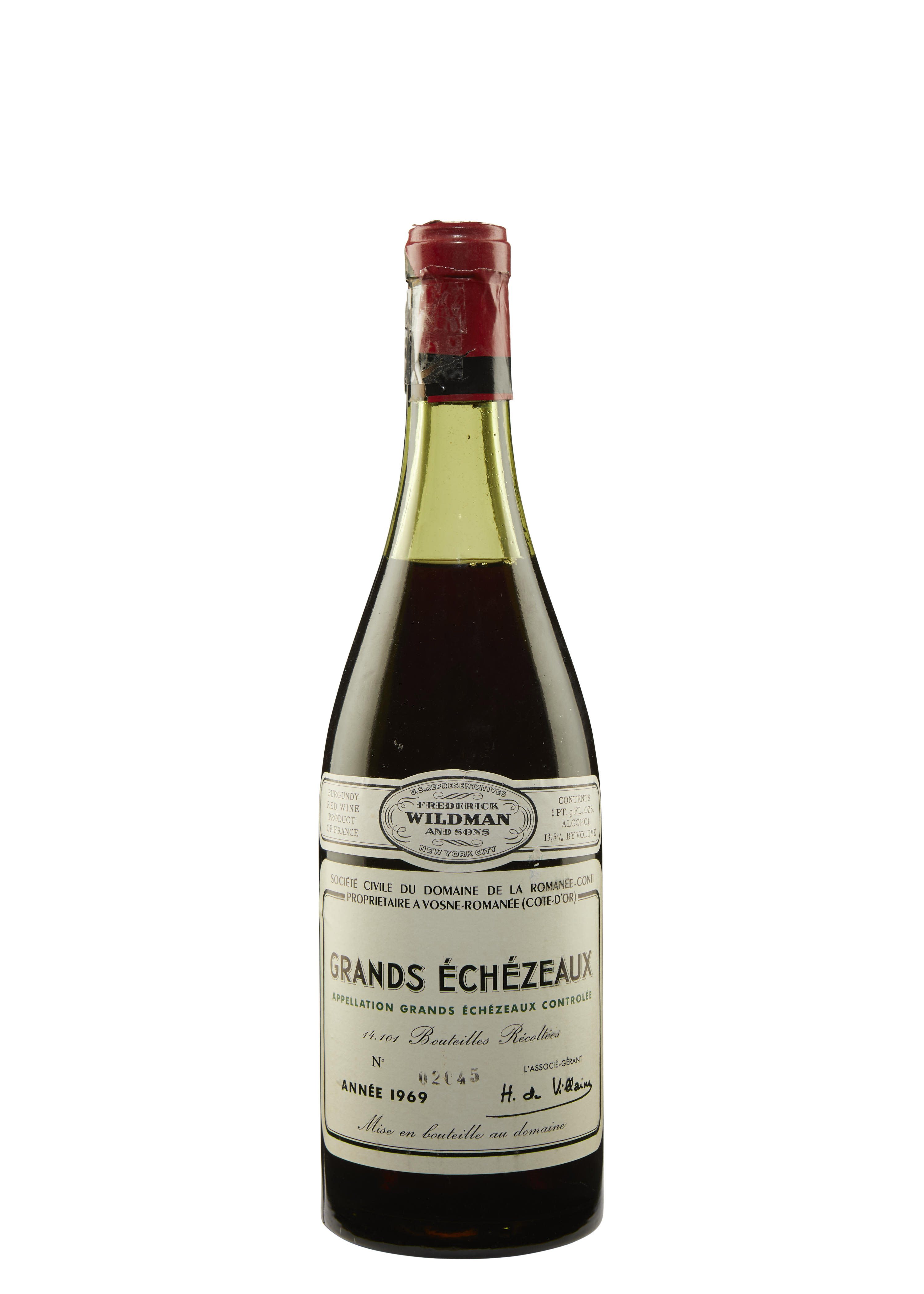 1945 Domaine de la Romanée-Conti La Tâche – Grand Cru Monopole