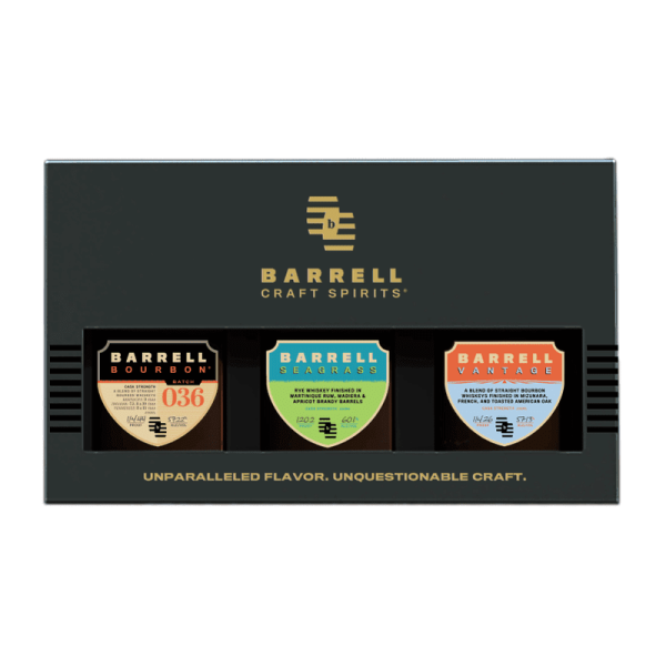 Barrell Craft Spirits 3-Pack Gift Set