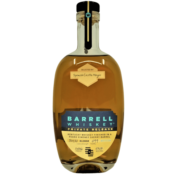 Barrell Whiskey Private Release BH30 Pedro Xim‚nez Sherry Cask Finish Kentucky Whiskey